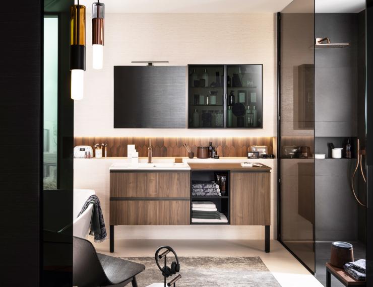 Pagot Savoie - Salle de bains bois